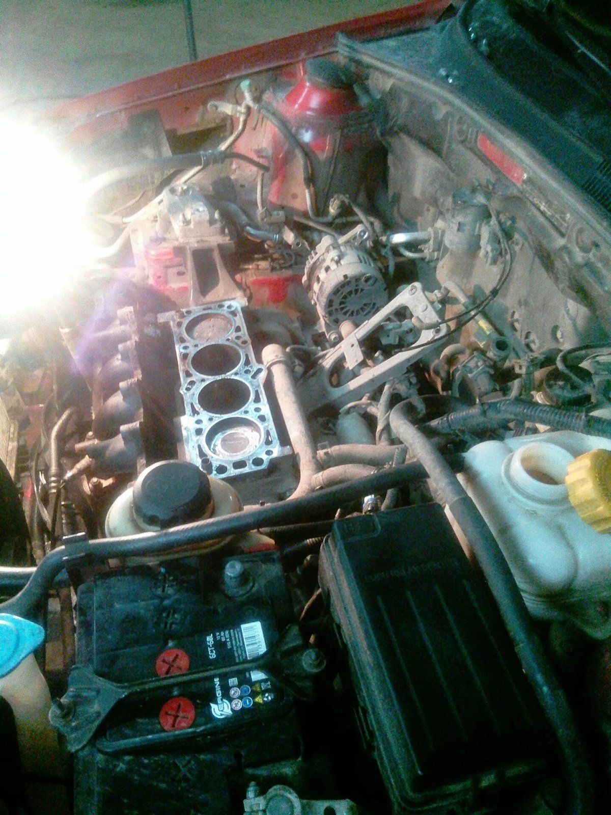 Сборка двигателя Шевроле Лачетти 1.6