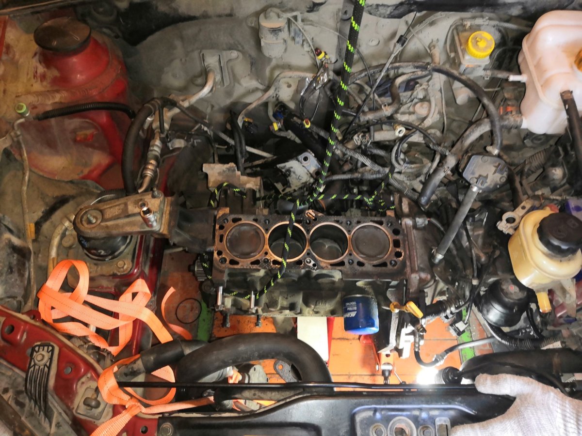 Блок двигателя Лачетти 1.6