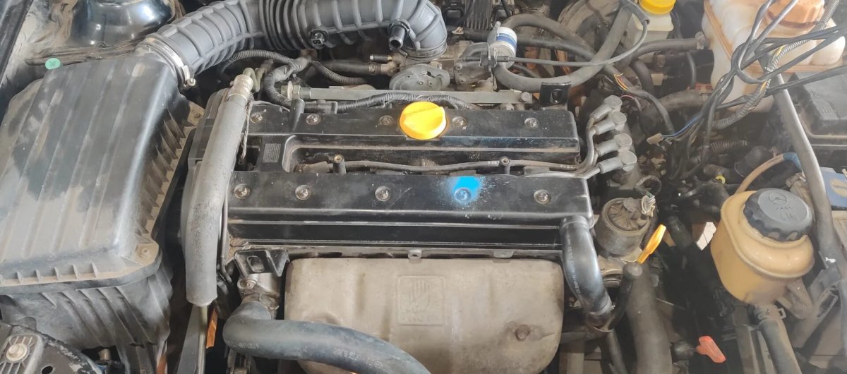 ЗАЗ шанс с опелевским ДВС сам повышает обороты