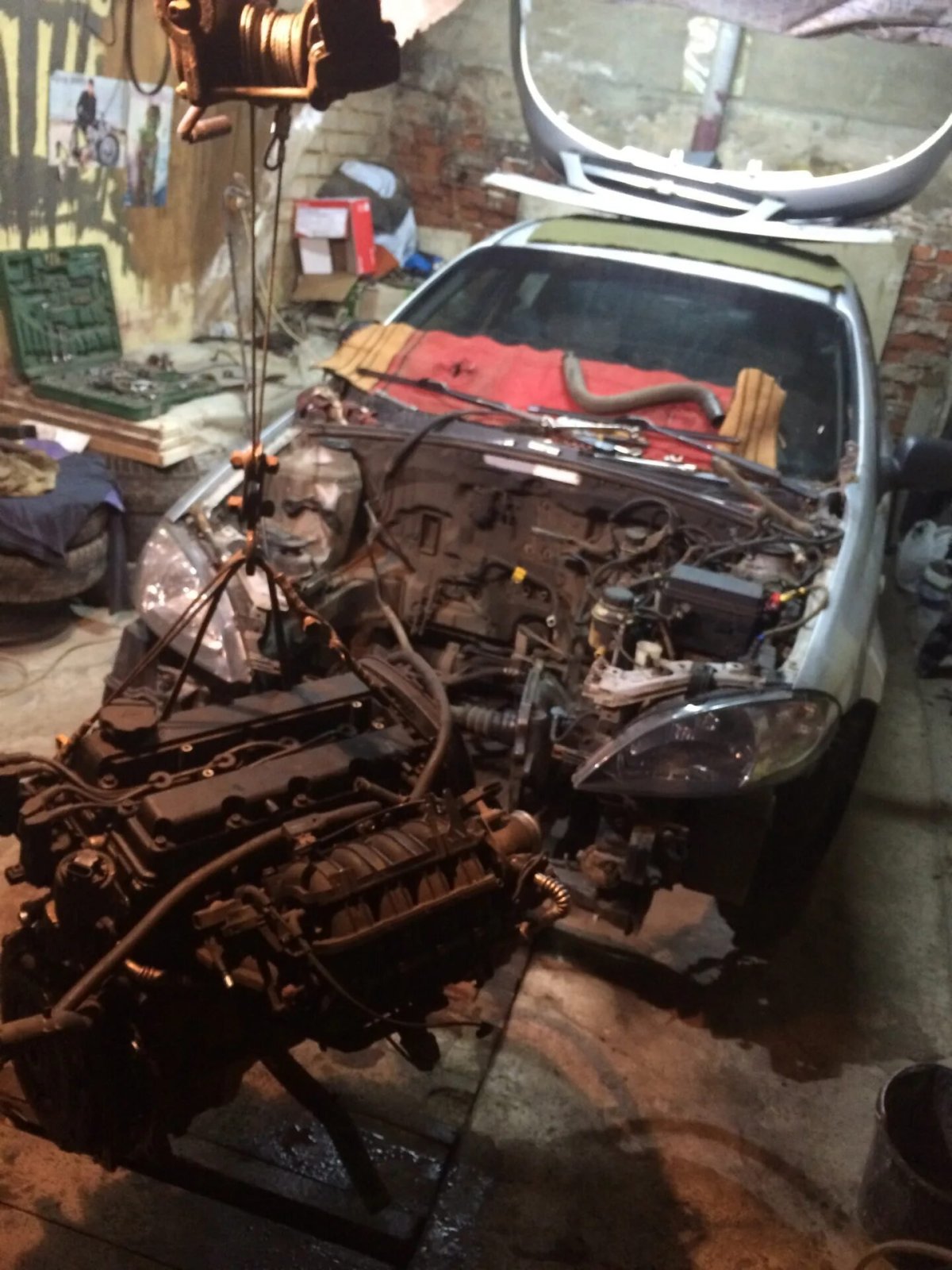 Лачетти замена ДВС