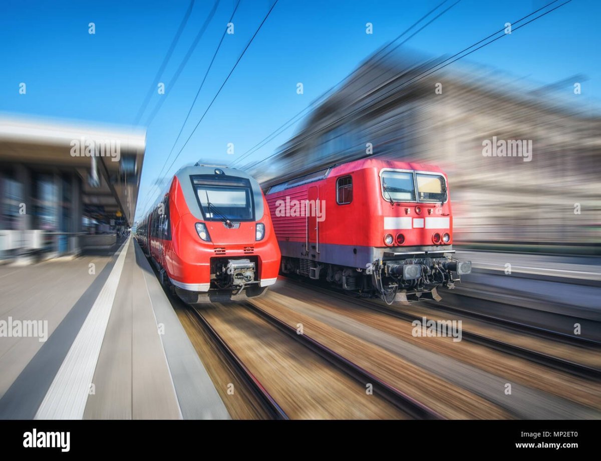 Железная дорога абстракция