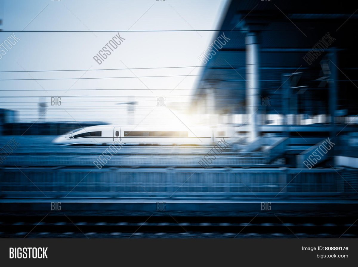 Ускорение поезда