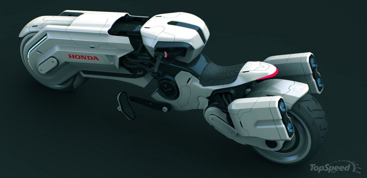 Honda футуристичный мотоцикл