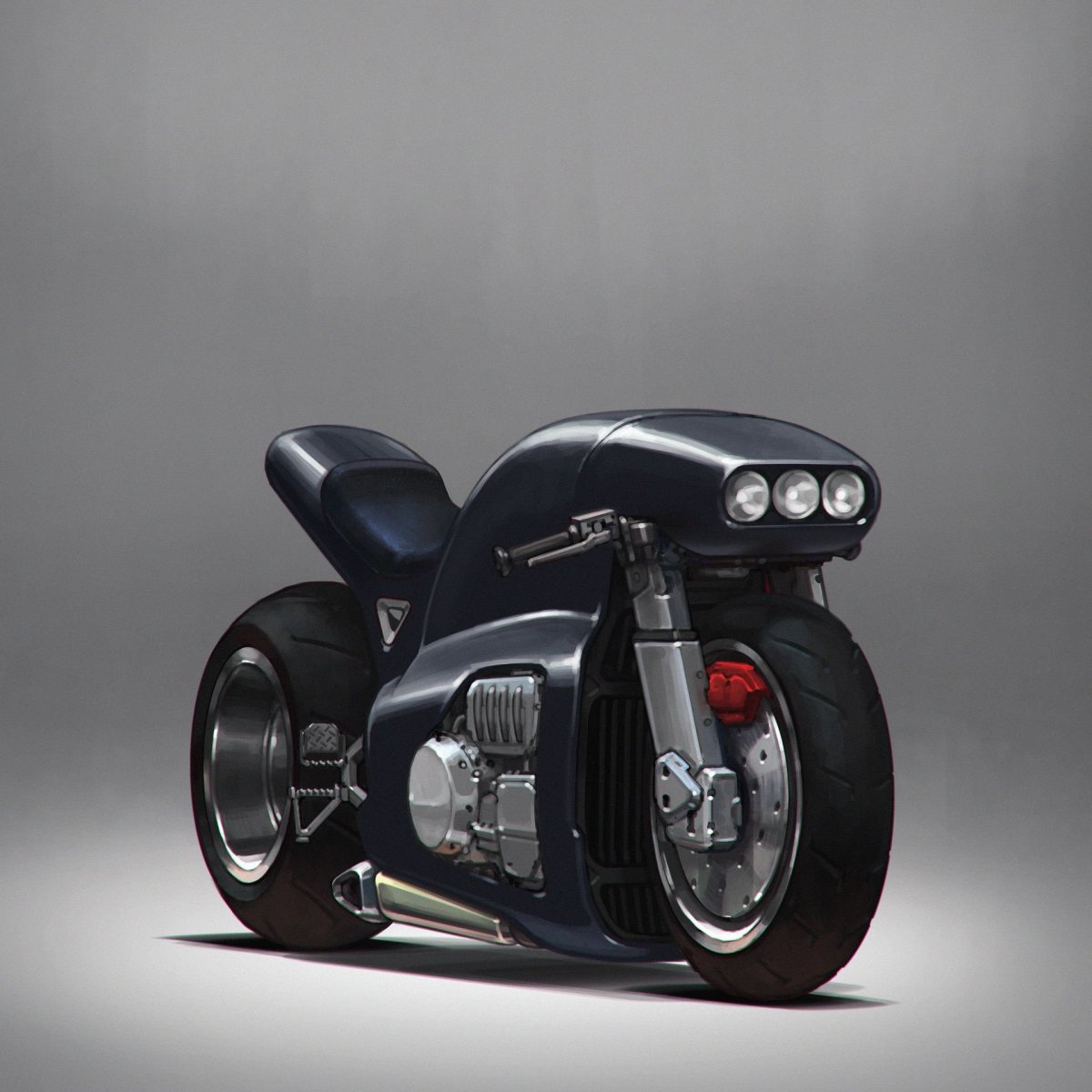 Футуристический мотоцикл БМВ
