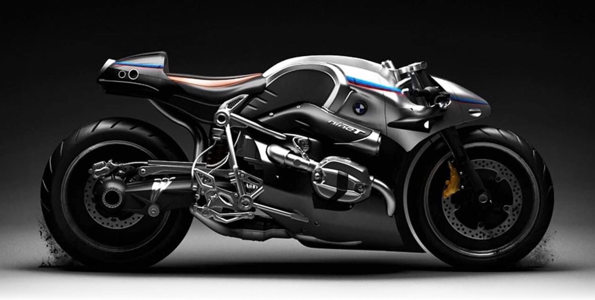 БМВ мотоцикл концепт 6