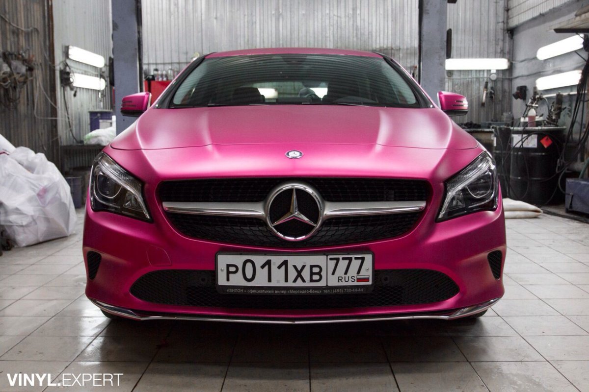 Mercedes CLA 200 В пленке