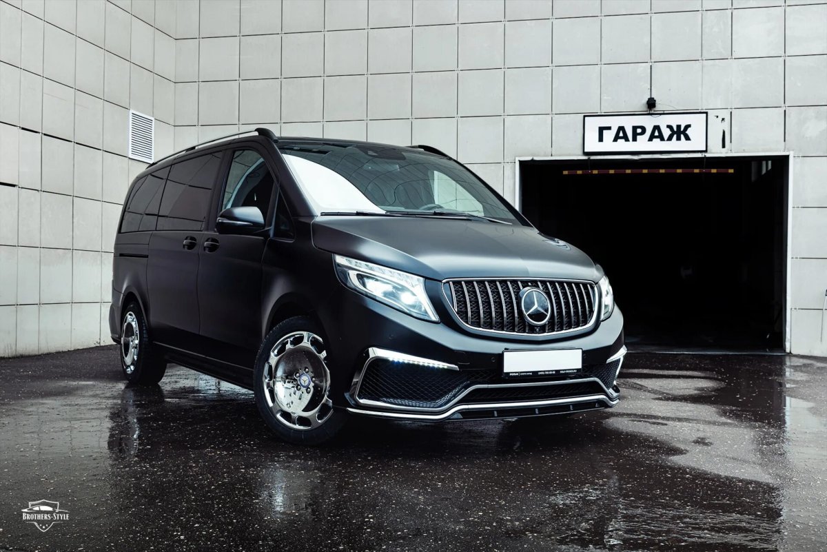 Оклейка Mercedes v class