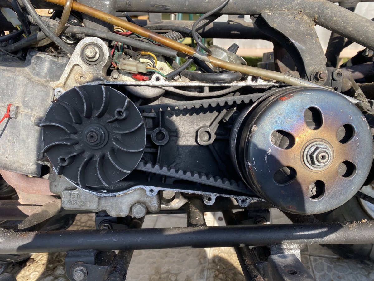 Двигатель atv 200 вариатор