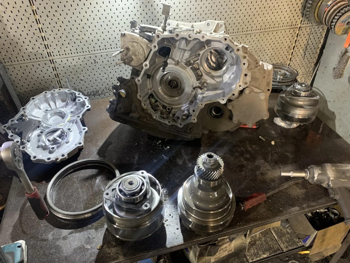 Уровневая пробка на Ниссан Теана вариатор