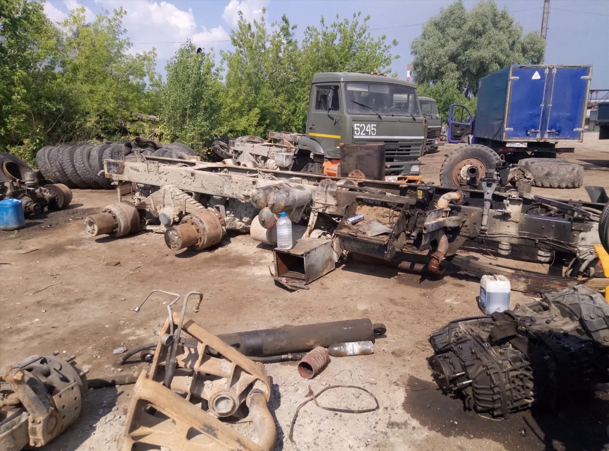 КАМАЗ 6522 разбор