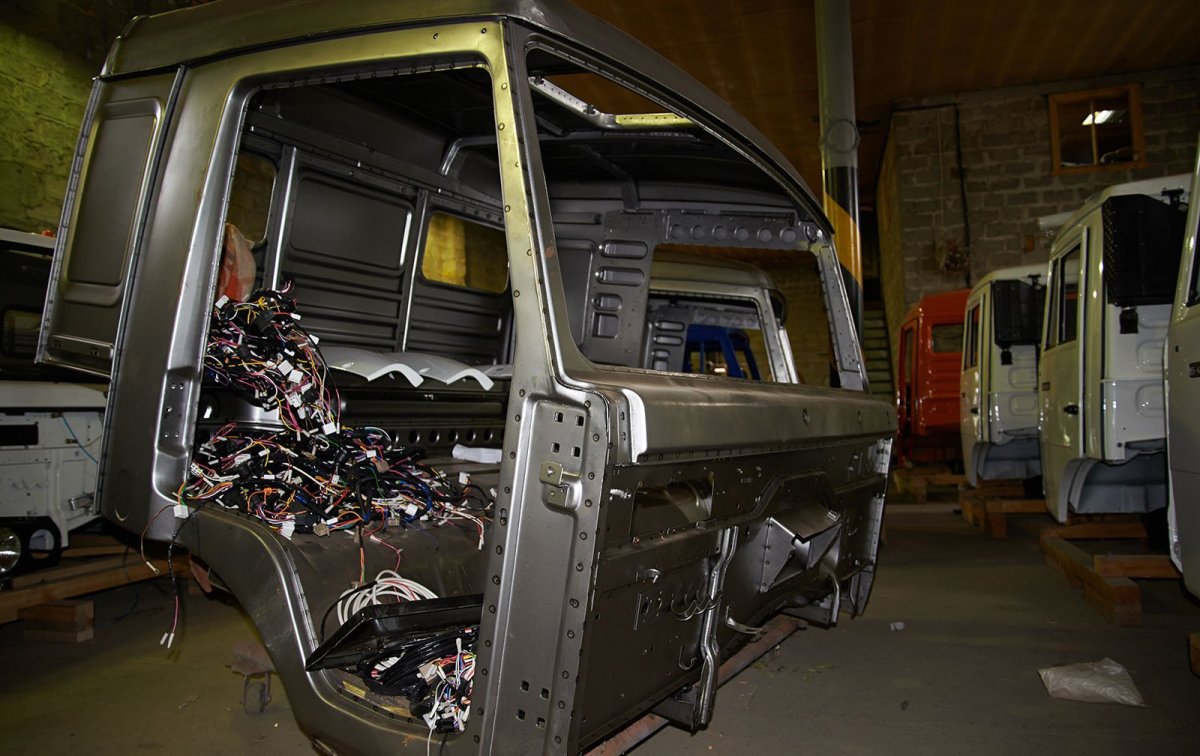 Каркас кабины КАМАЗ 4308