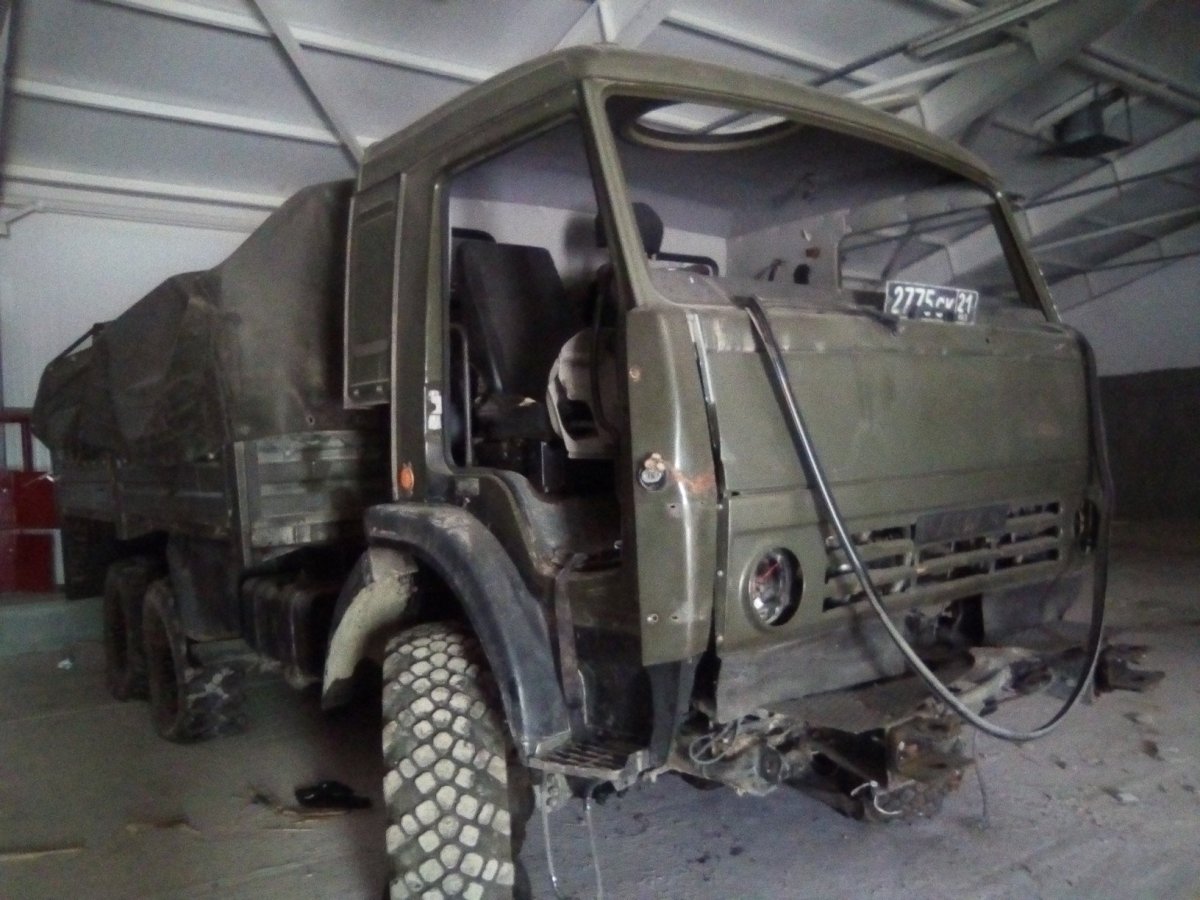 КАМАЗ 5350 военный