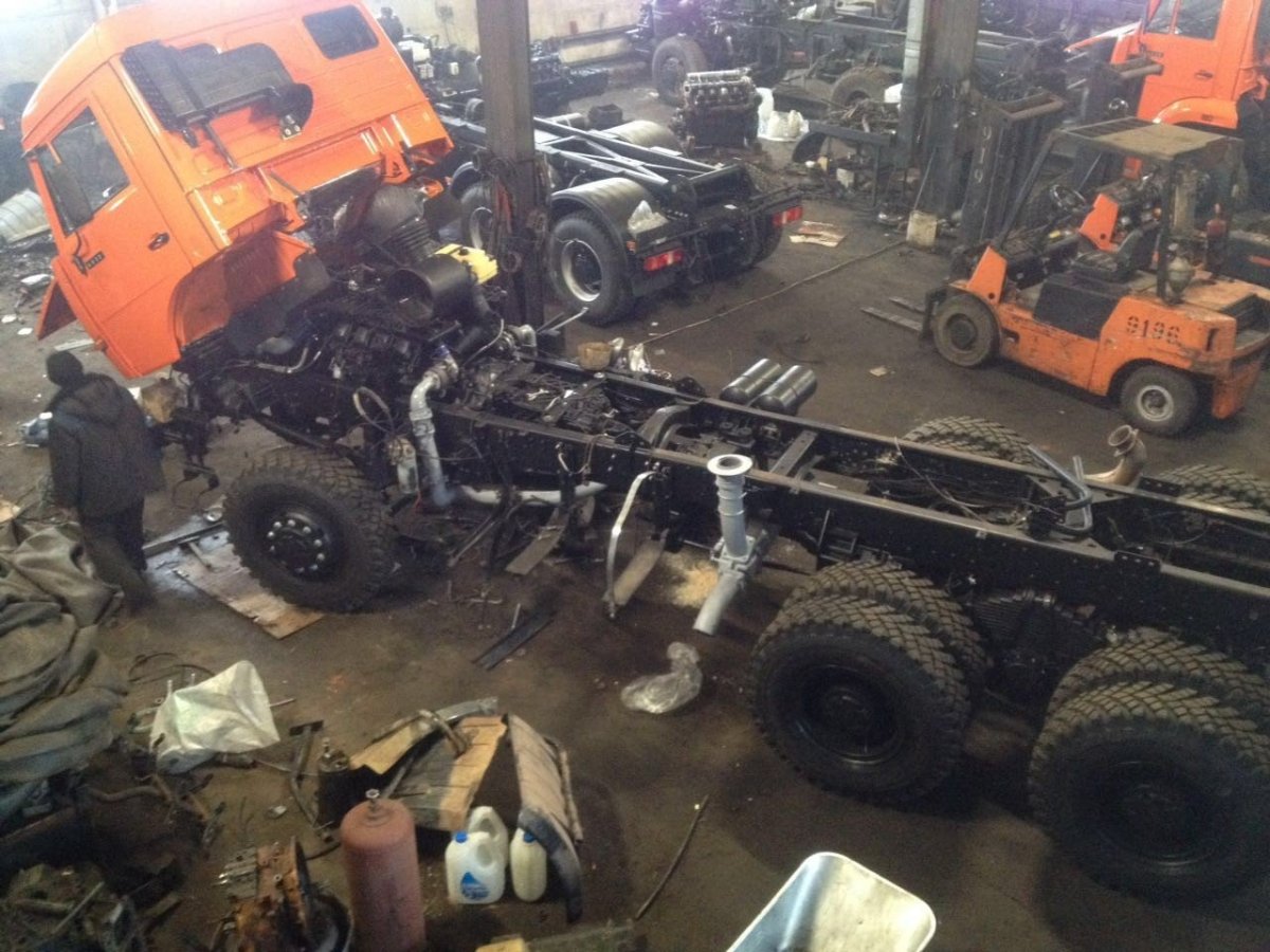 Ремонт КАМАЗА