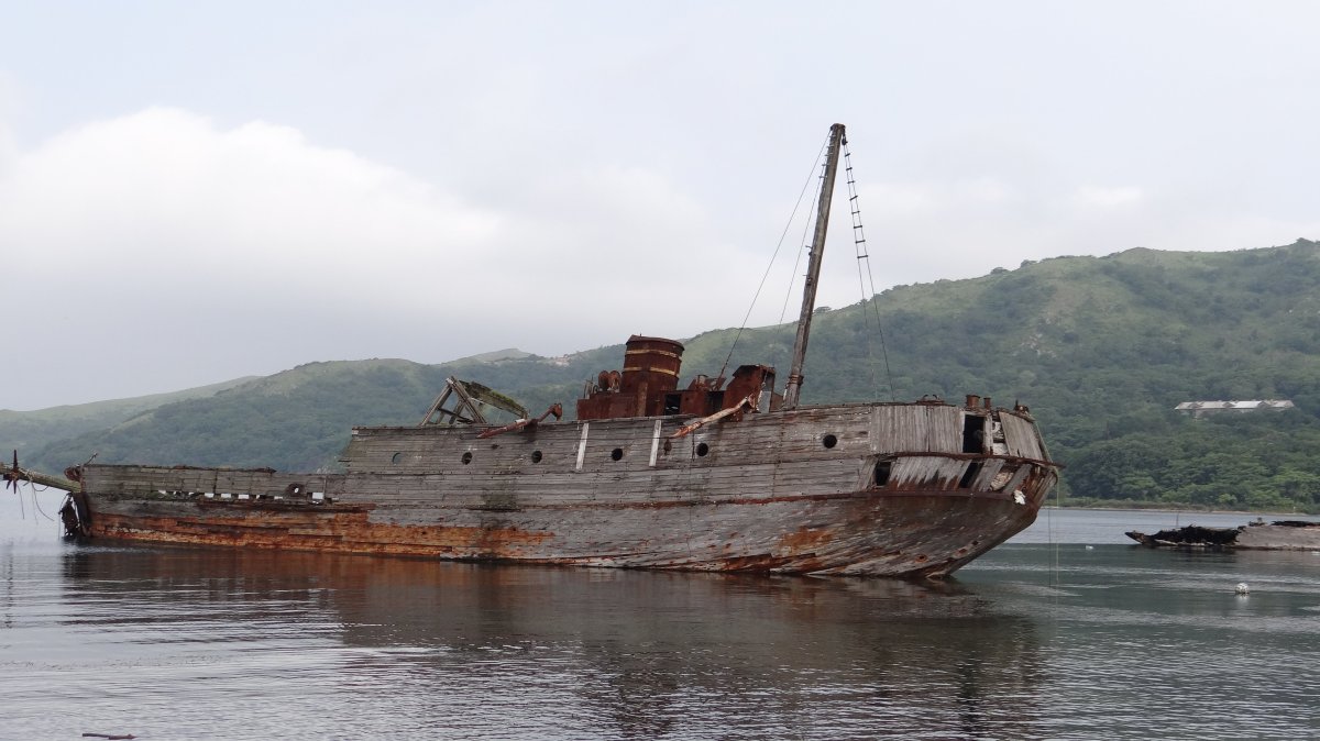 Корабли в бухте Витязь