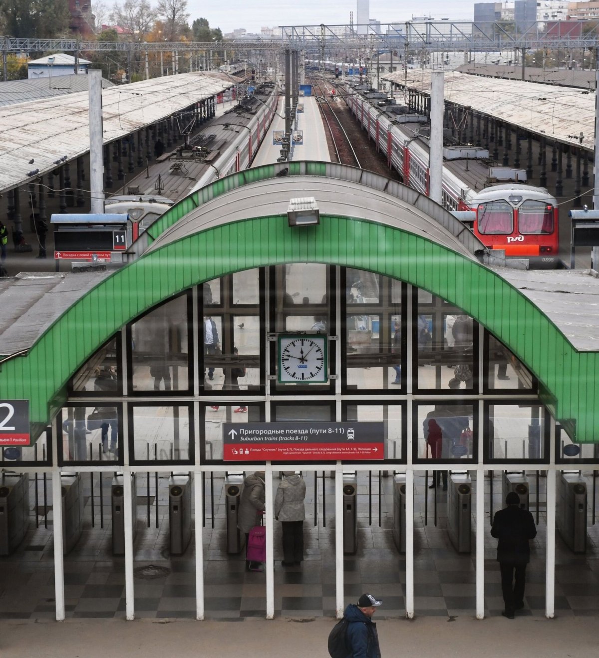 Ярославский вокзал турникеты