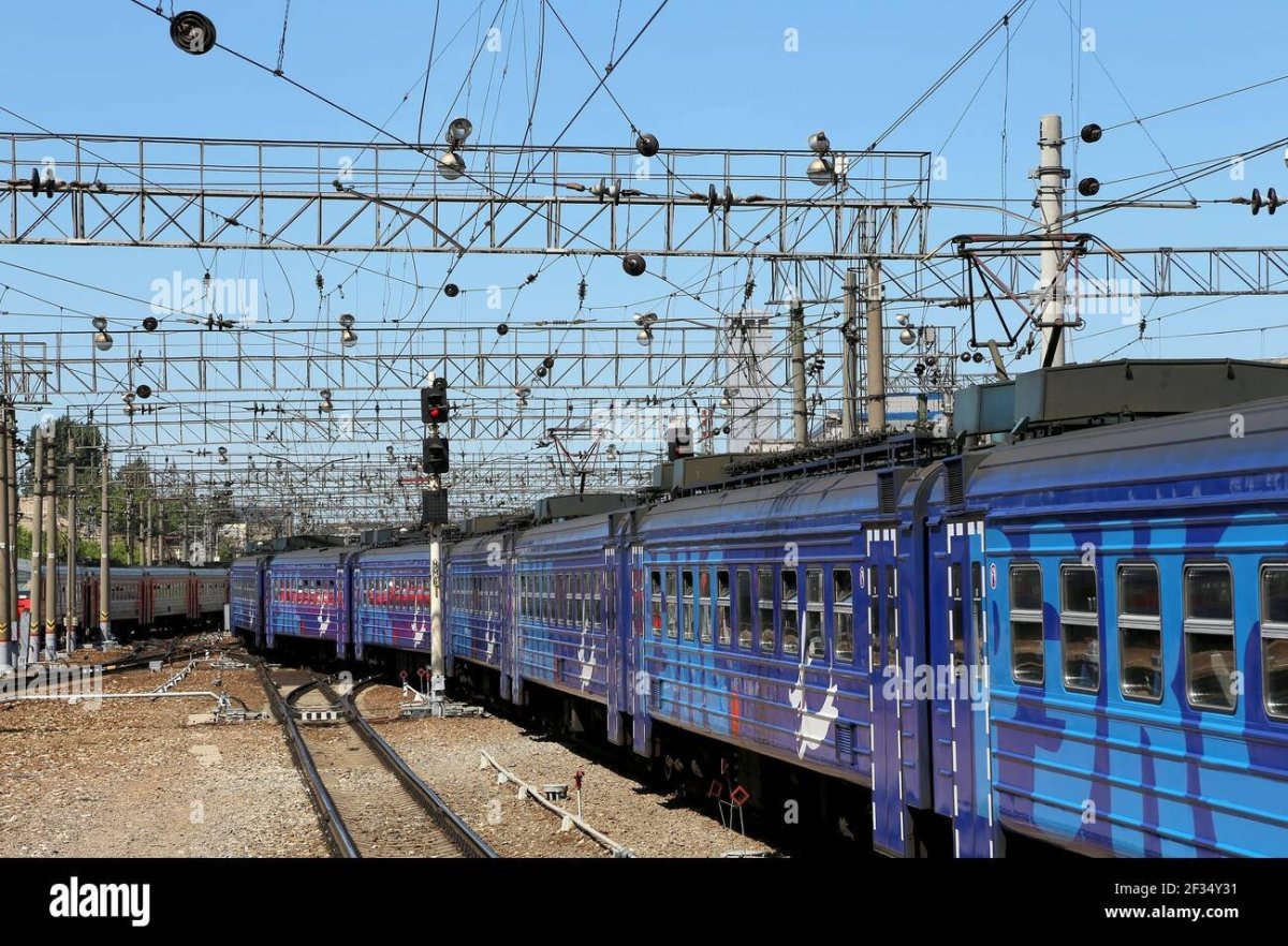 Ярославский вокзал пути