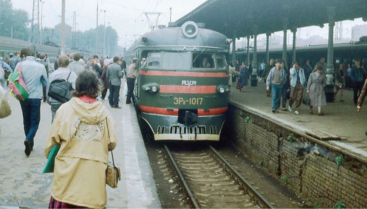 Казанский вокзал 80-е годы