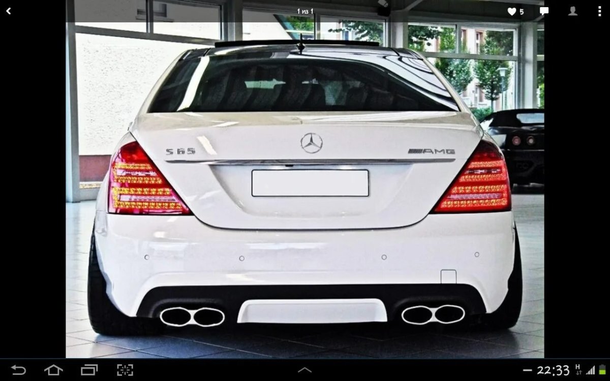 Mercedes s65 AMG w221