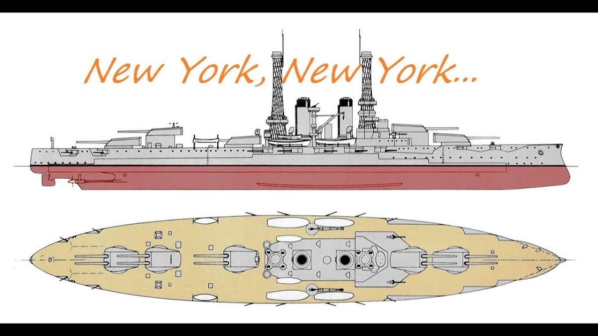 Линкор Техас USS bb35