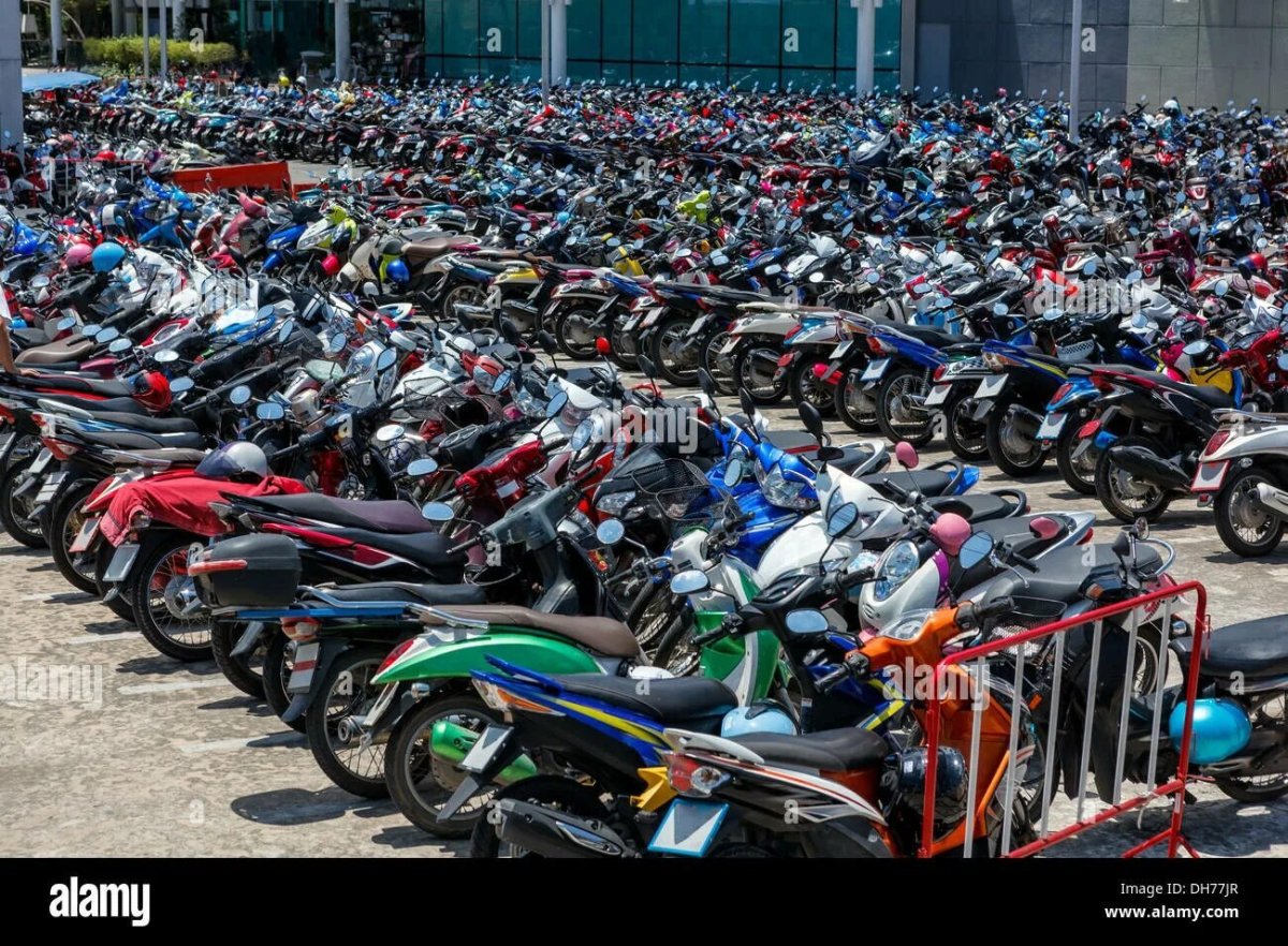 Парковка для мопедов