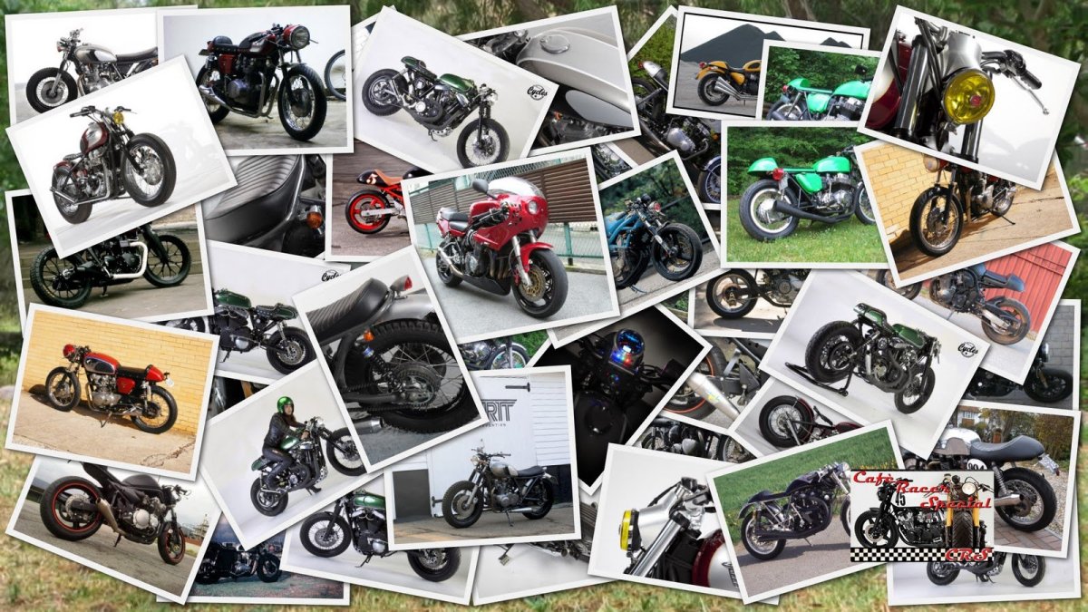 Мотоциклы коллаж