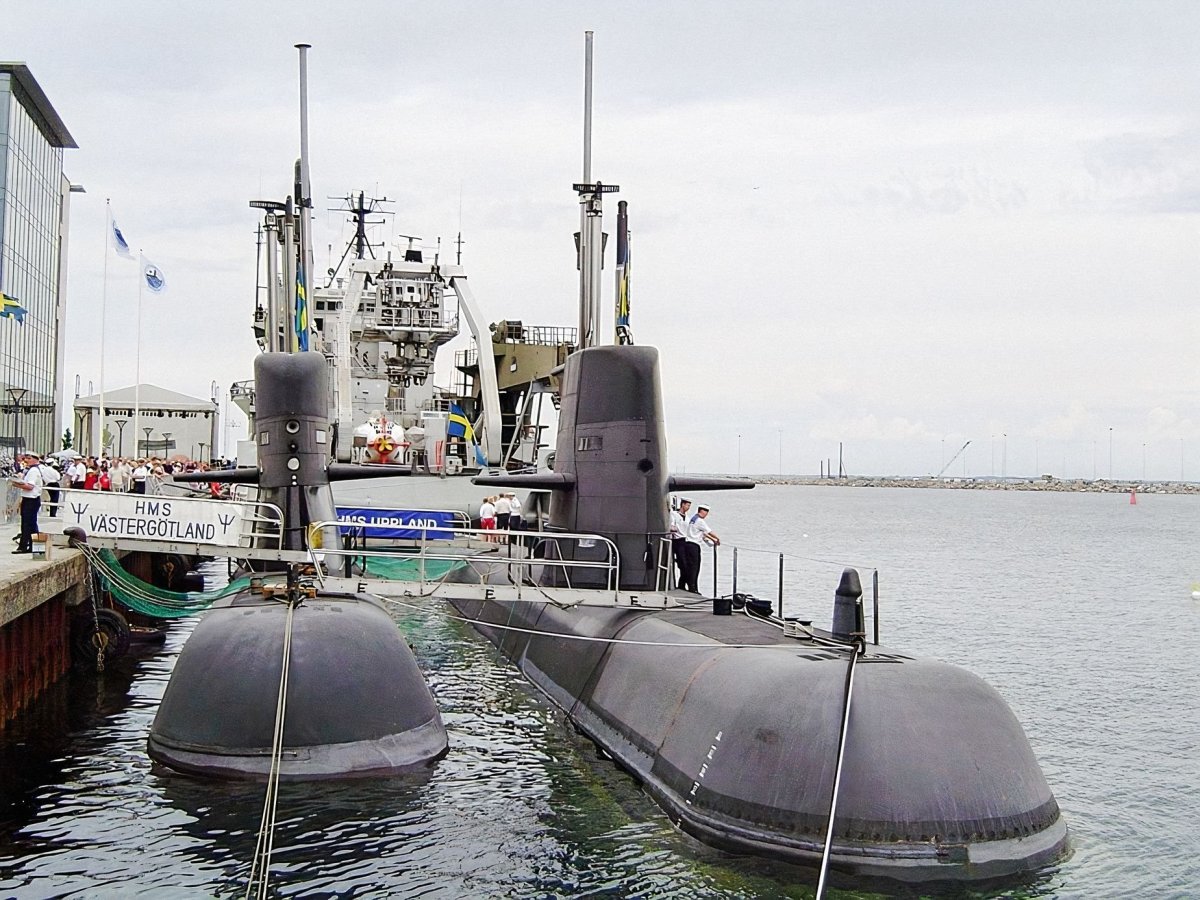 HSWMS «Östergötland» подводная лодка