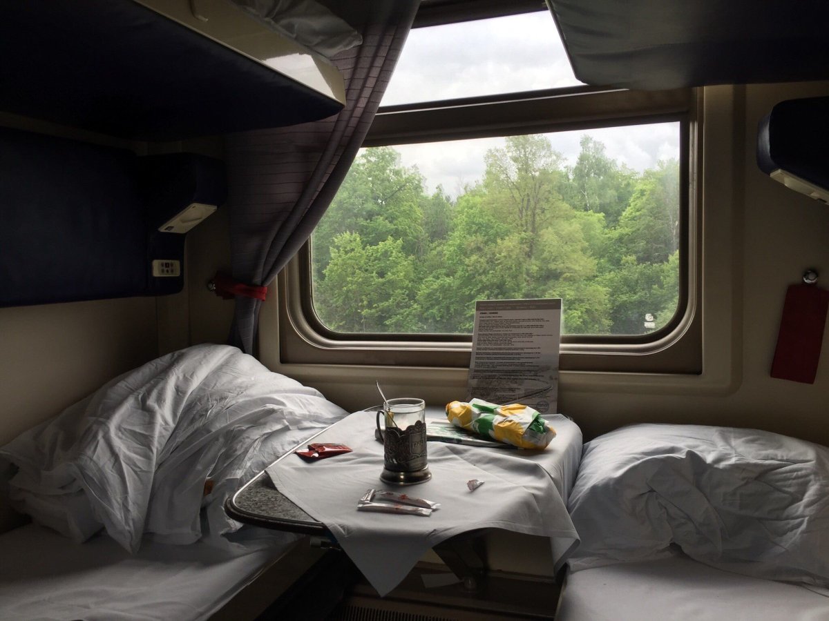 Эстетика поездки в поезде