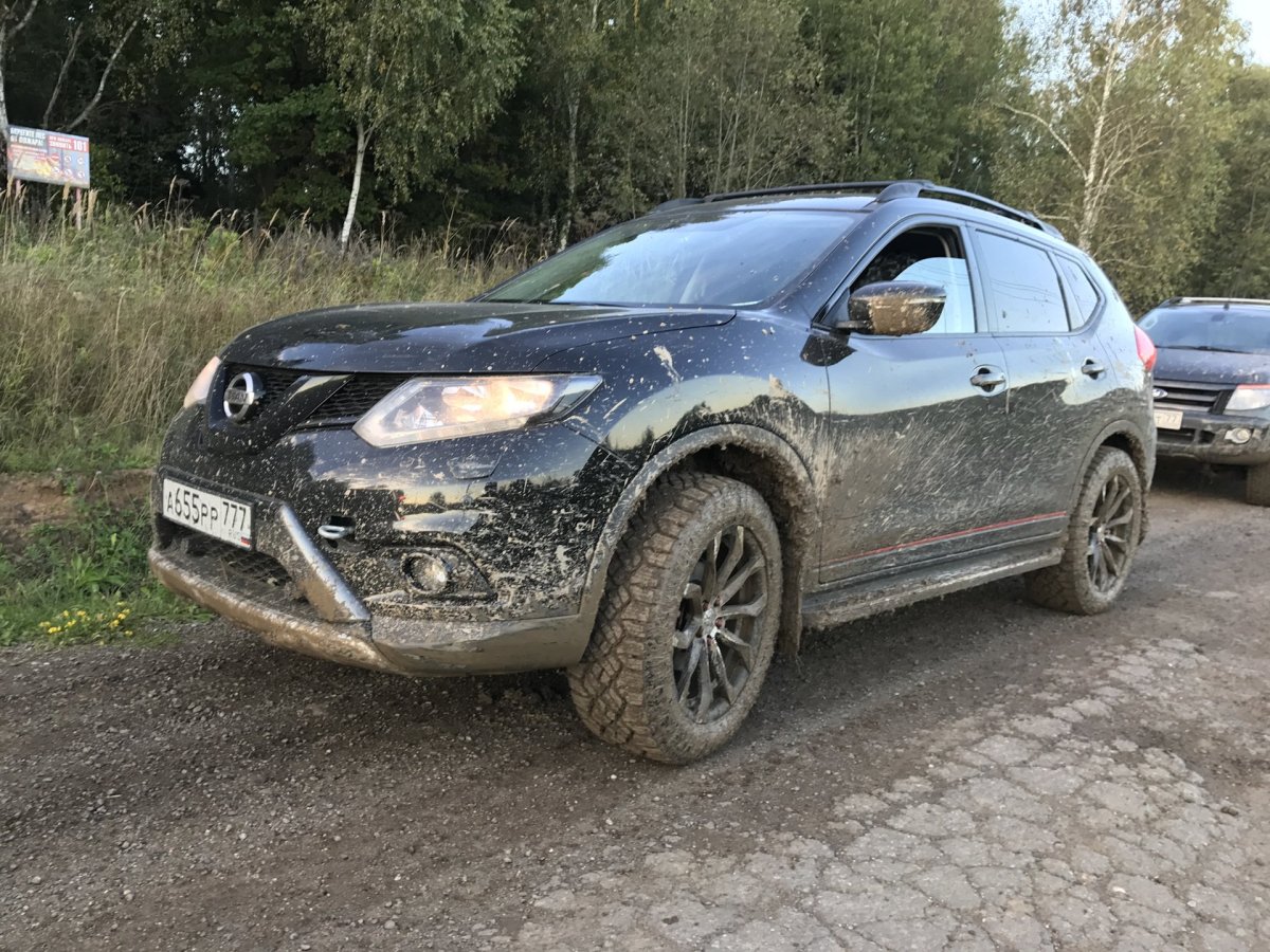 Nissan x-Trail t32 на грязевой резине