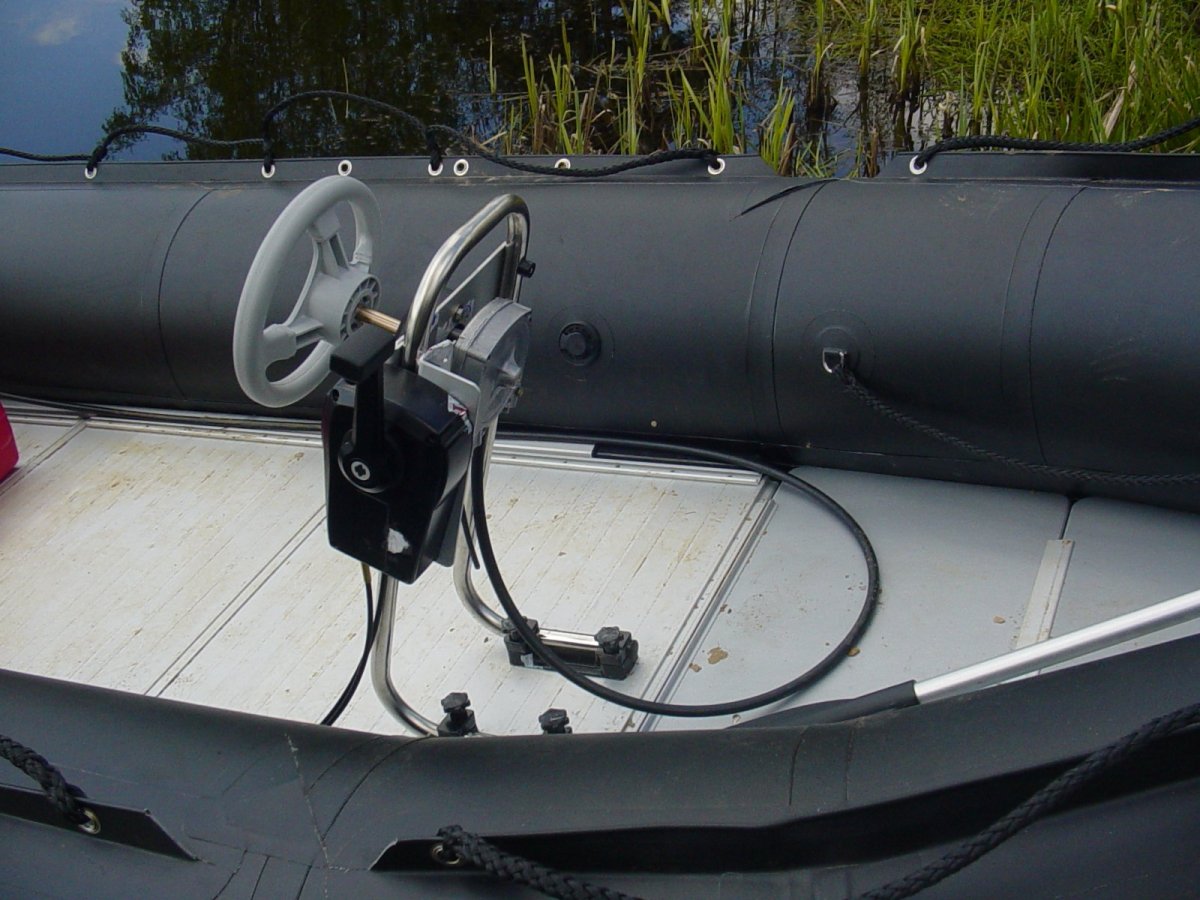 Рулевое управление на лодку Хантер 420 ПВХ