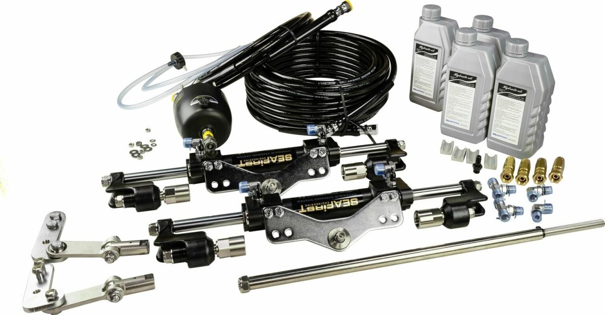 Гидравлическое рулевое управление подвесного мотора до 300 л/с