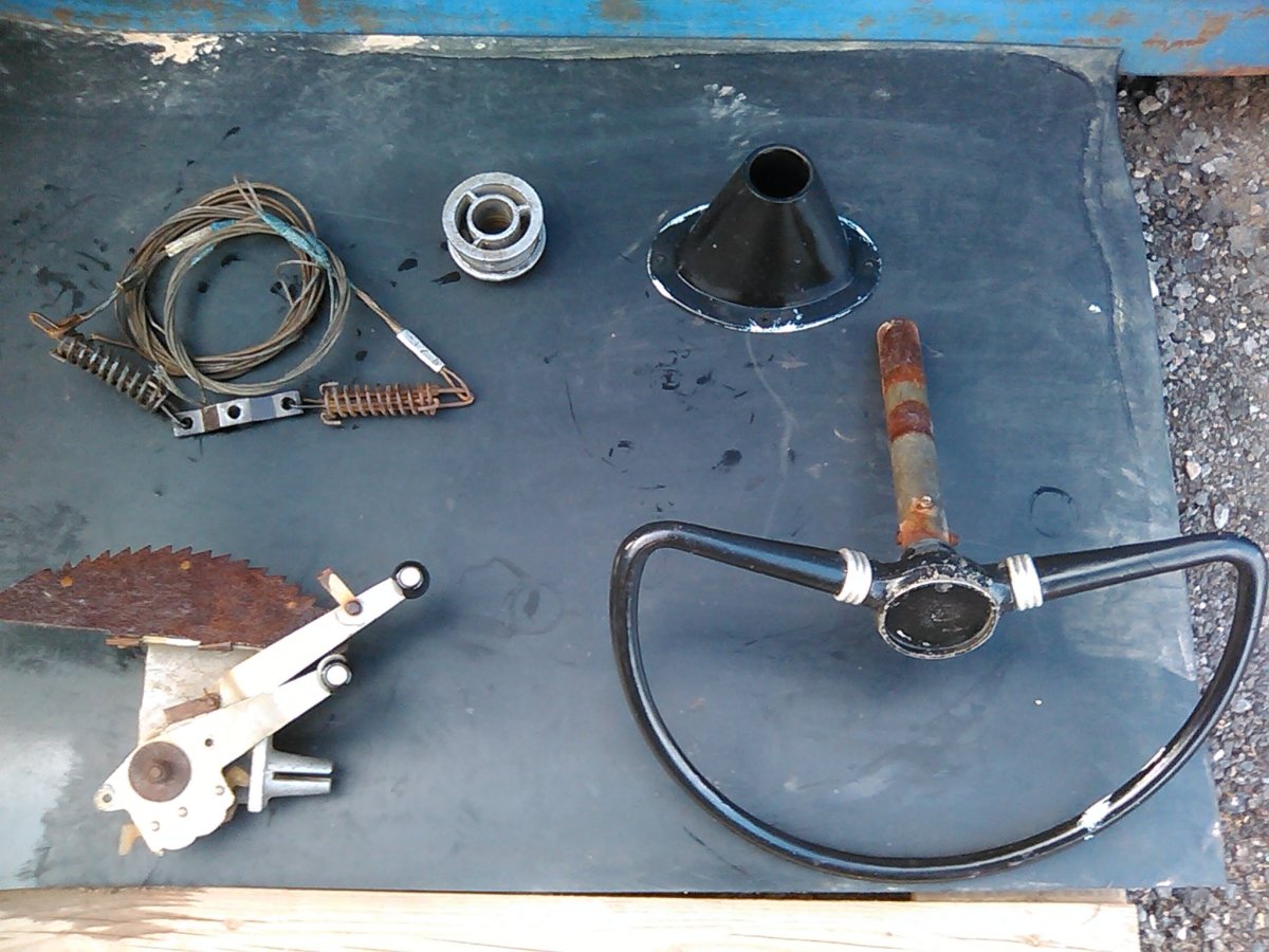 Рулевой редуктор на лодку Прогресс-2