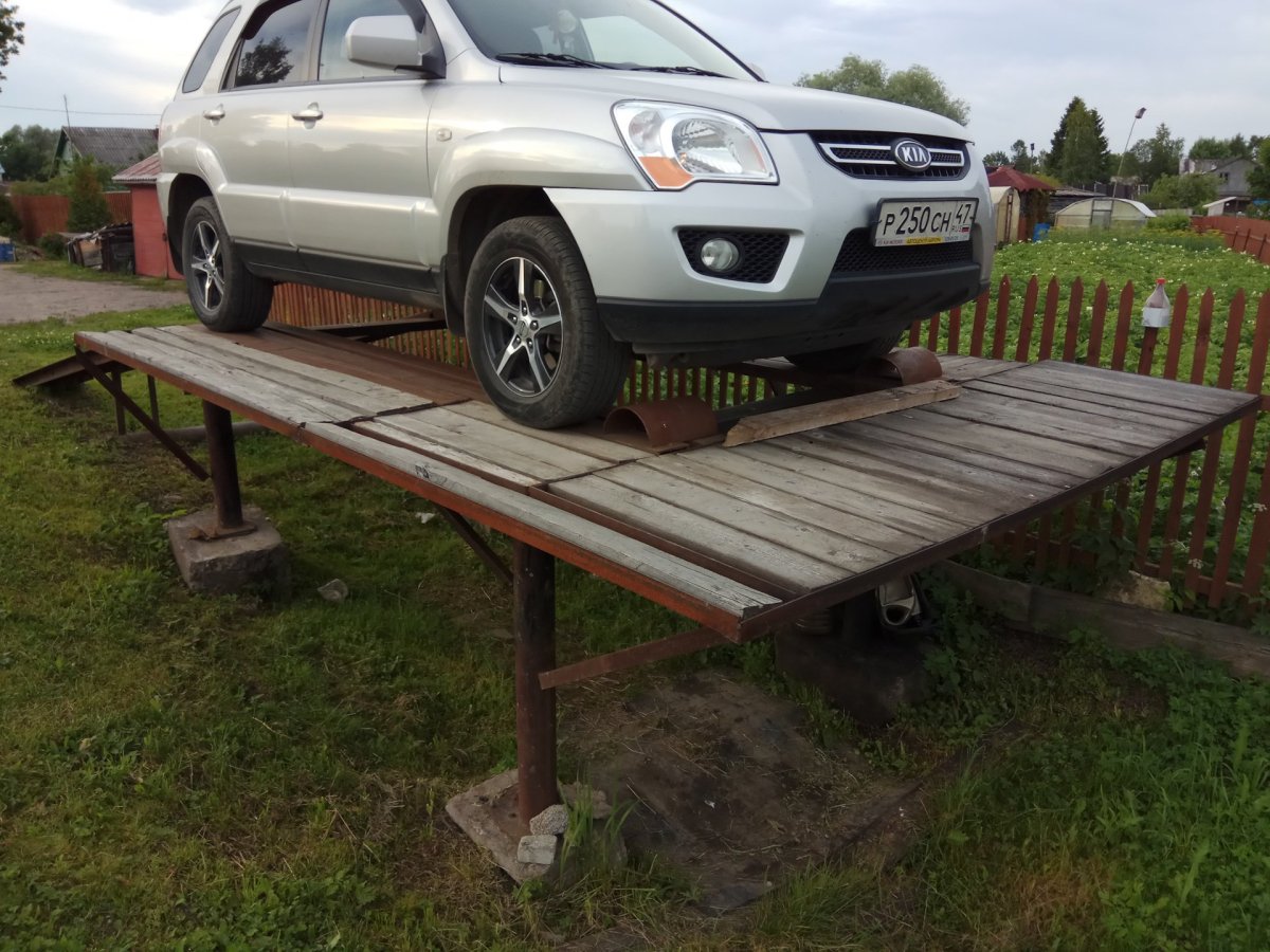 Универсальная разборная эстакада УРЭ-300ал