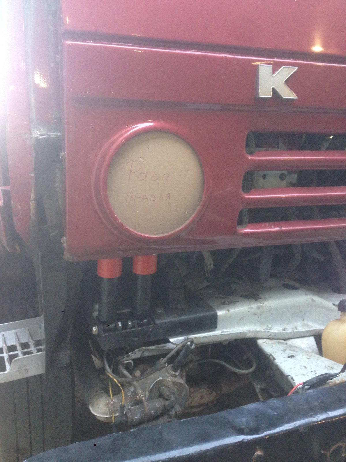 Комплект плавающей кабины КАМАЗ