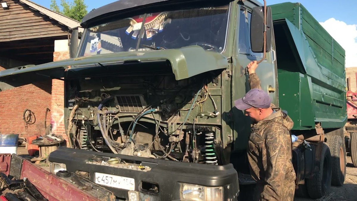 Плавающая система кабины КАМАЗ от Мурада