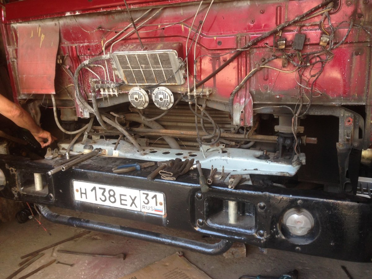 Подвеска кабины КАМАЗ 5511