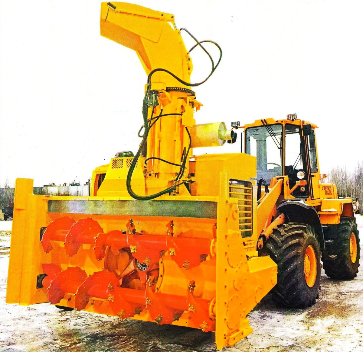 ДЭМ 133 снегоочиститель