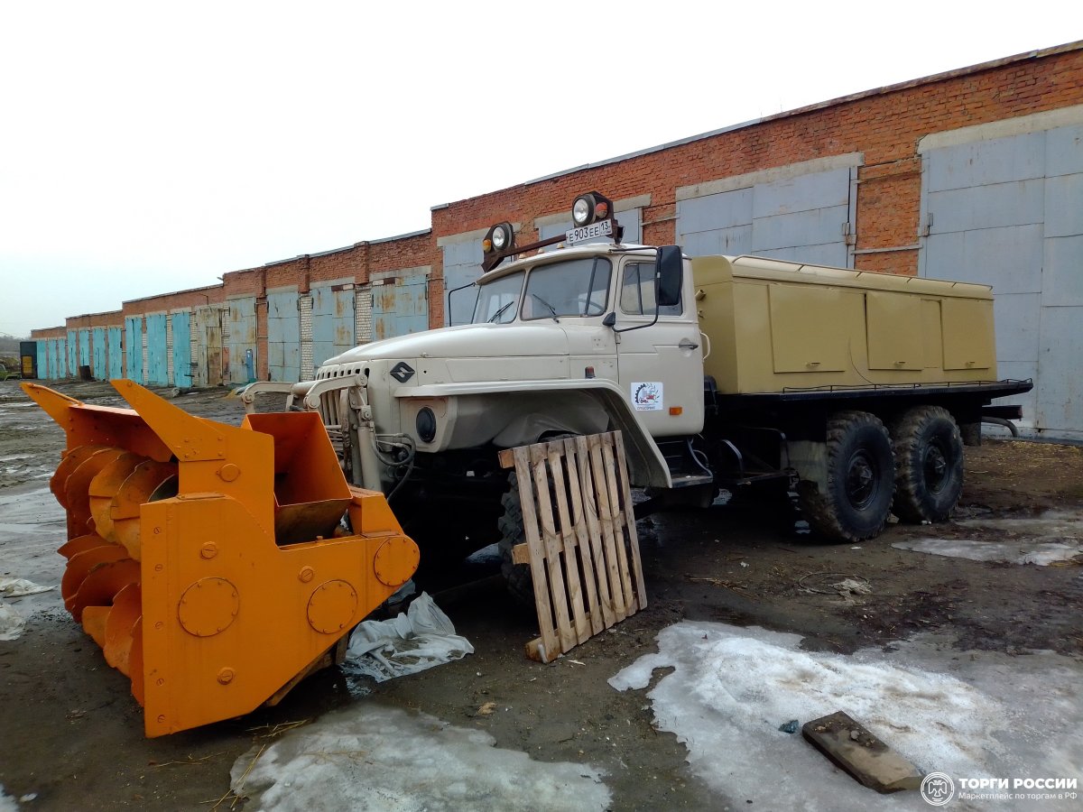 Шнекороторный снегоочиститель дэ-226