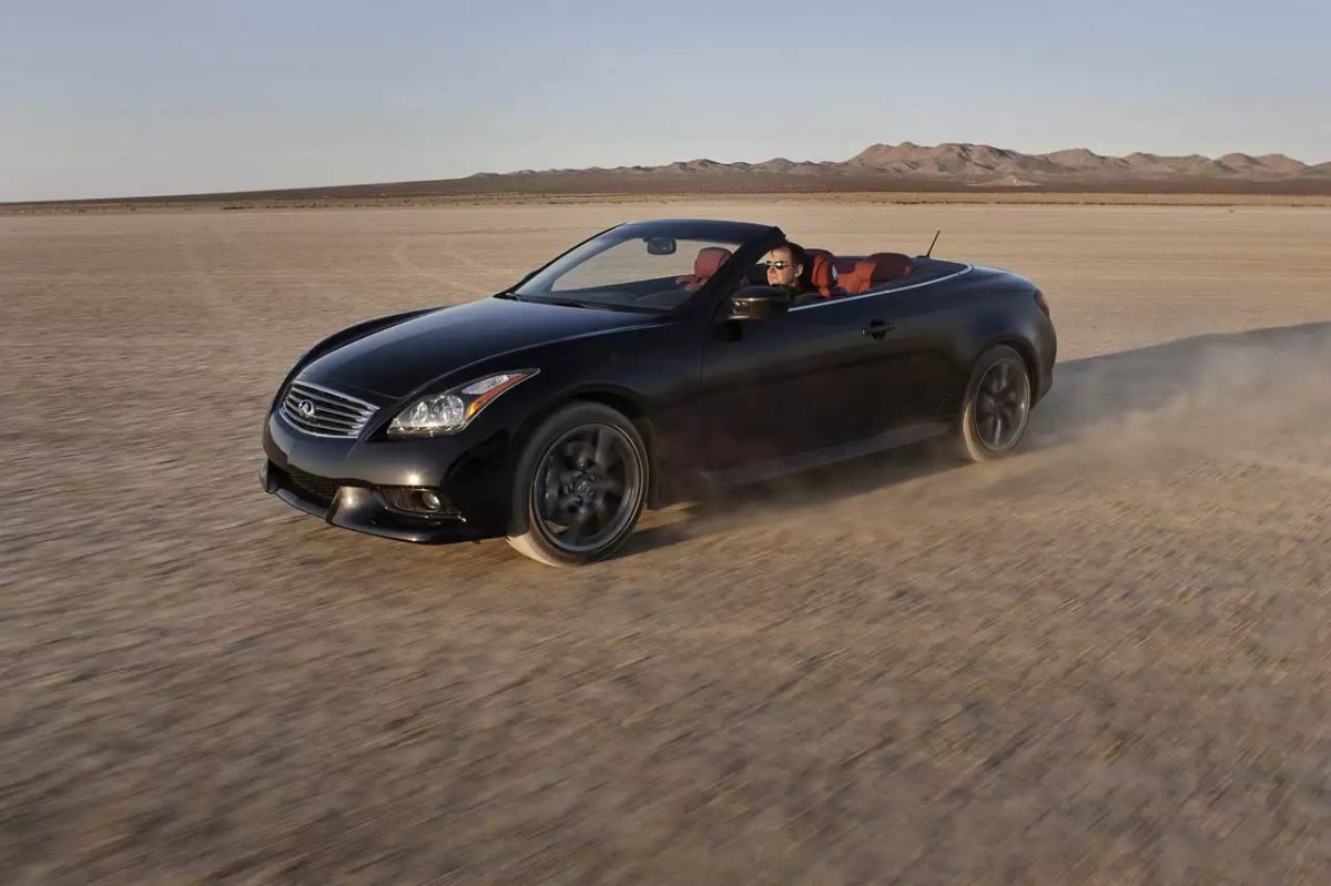 Infiniti g37 Cabrio черный