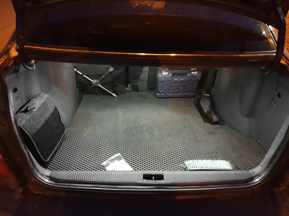 Фальшпол в багажник Хендай акцент ТАГАЗ