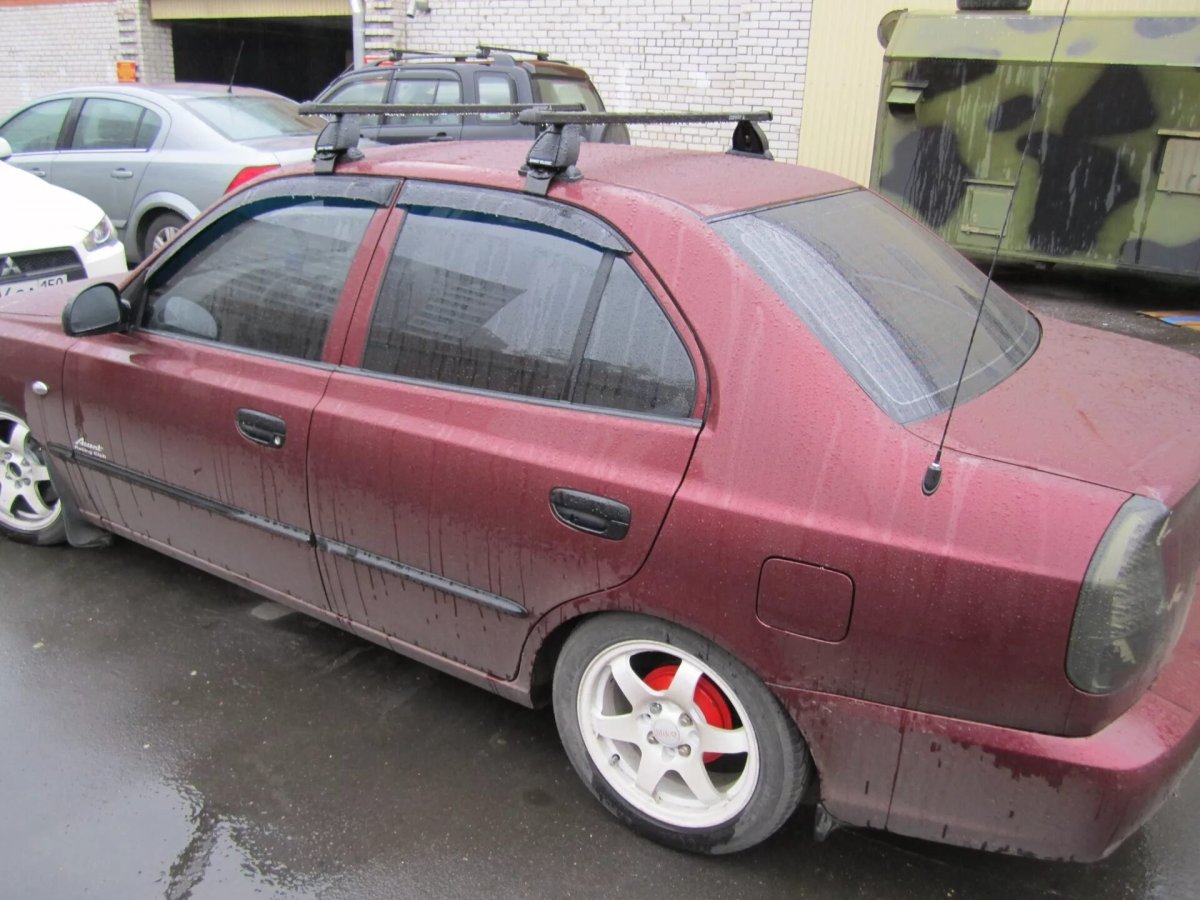 Багажник на крышу Hyundai Accent
