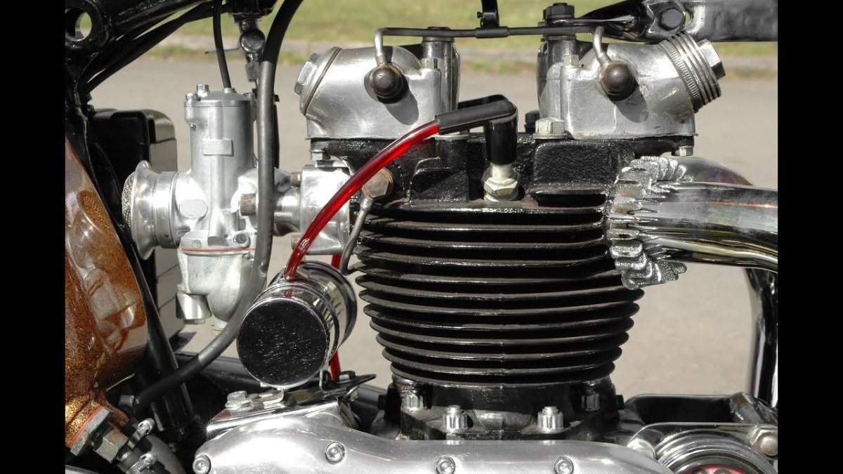 Двигатель мотоцикла арт