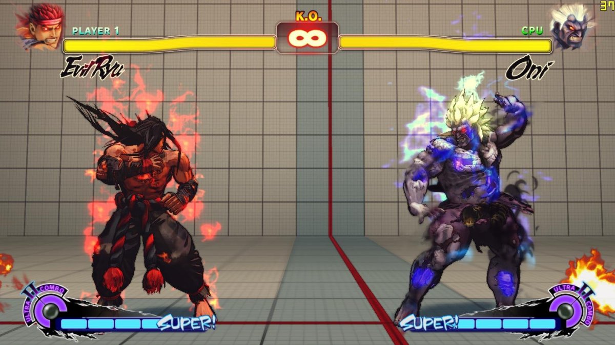 Street Fighter 4 Evil Ryu