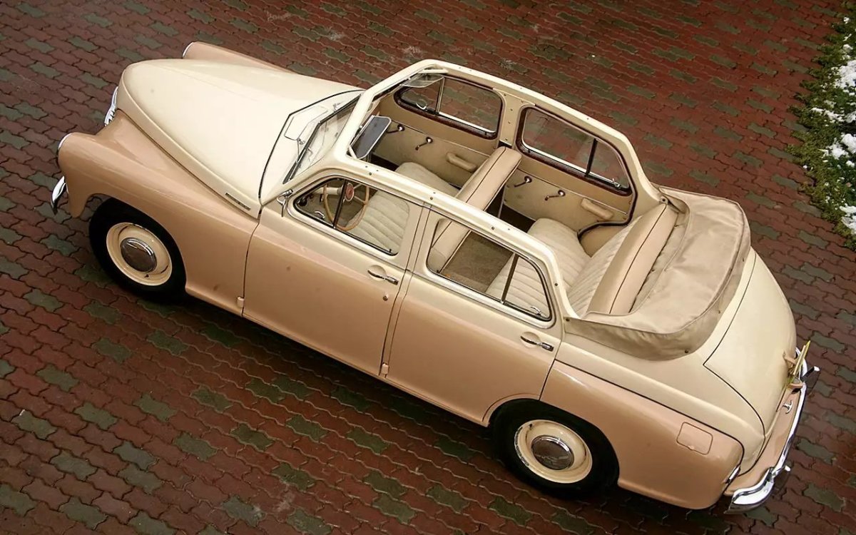 ГАЗ м20 победа кабриолет