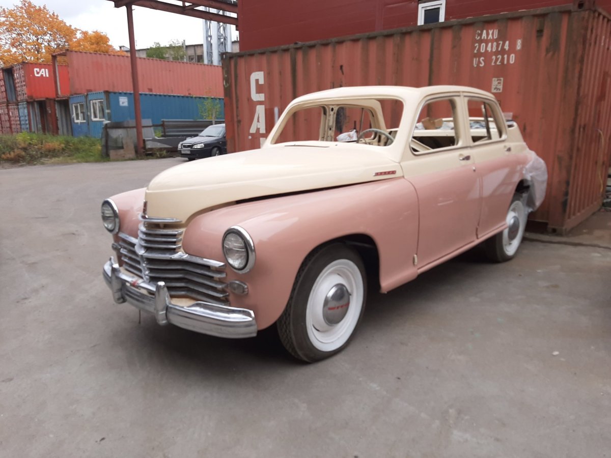ГАЗ м20 победа кабриолет 1953