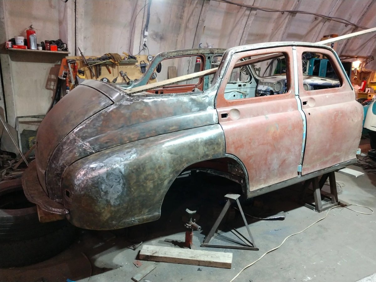 ГАЗ 20 победа кабриолет салон