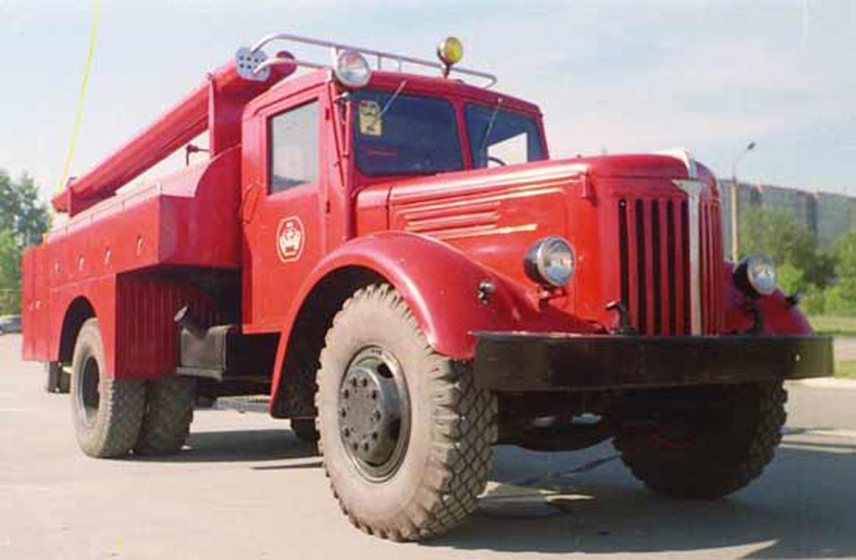 Пожарная автоцистерна АЦ 30 205 МАЗ