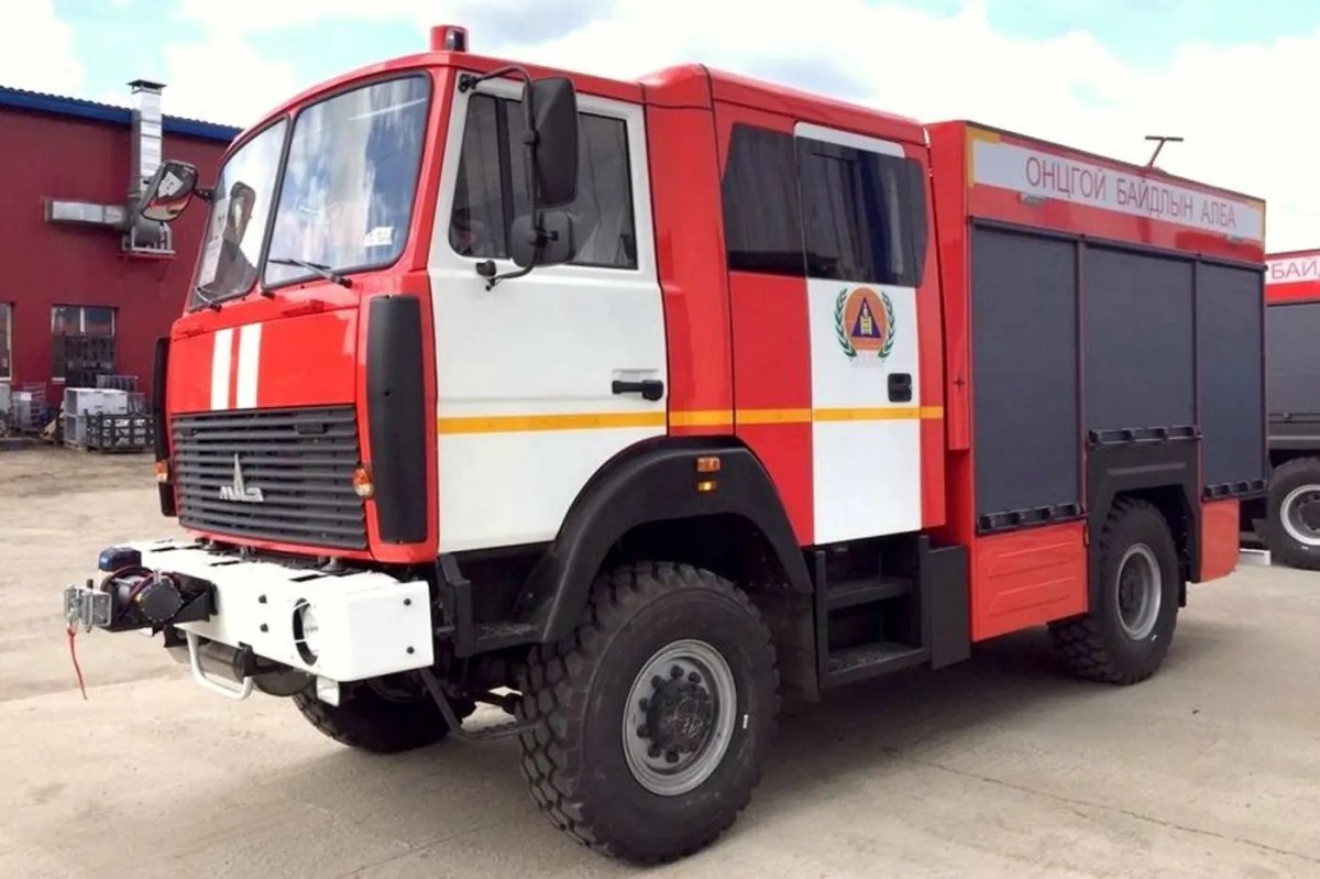 МАЗ пожарный Беларусь 2022