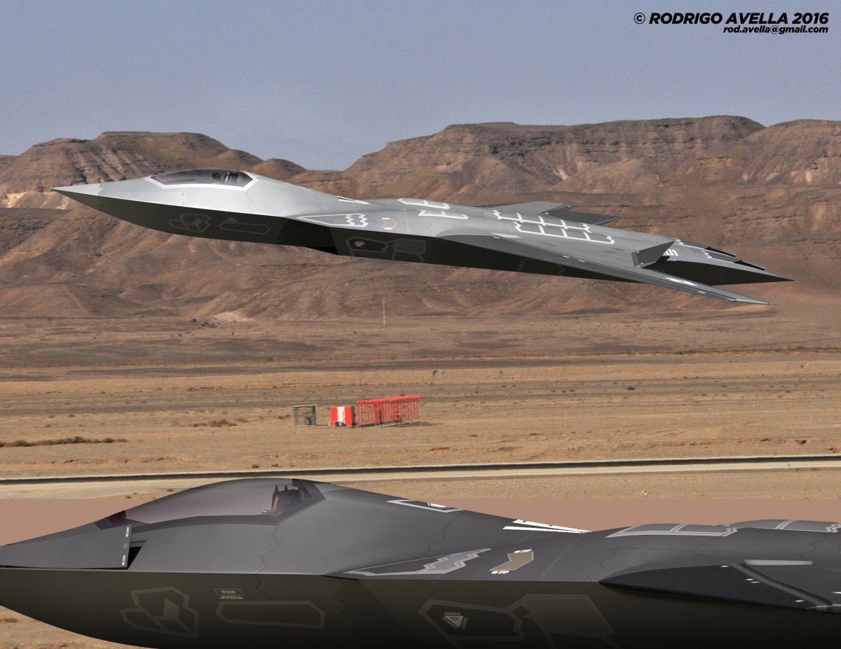 Истребитель Локхид Мартин 6 поколения