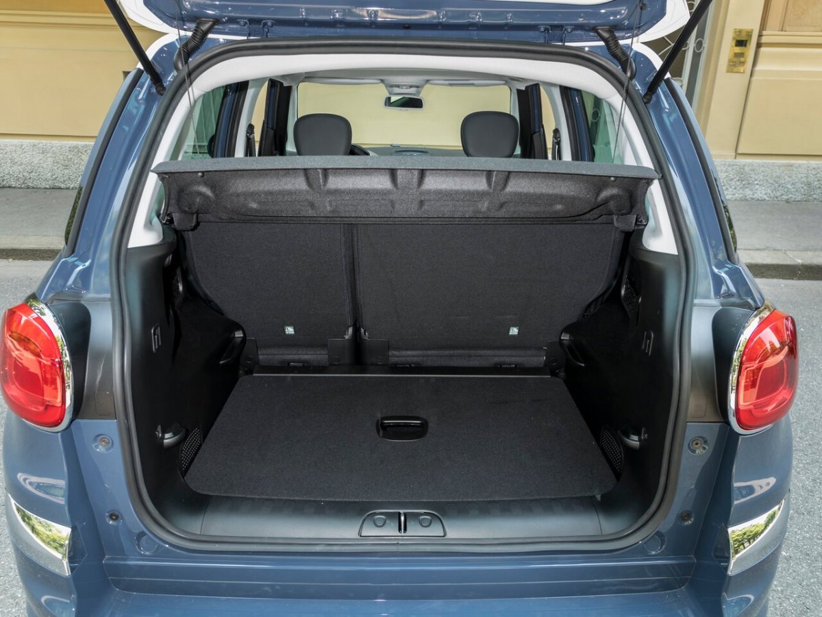 Fiat 500 фото багажника