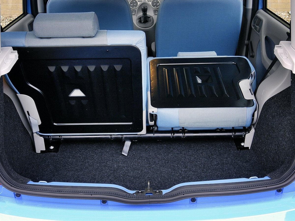 Fiat Panda bagaznik